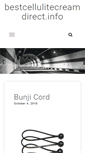 Mobile Screenshot of bestcellulitecreamdirect.info